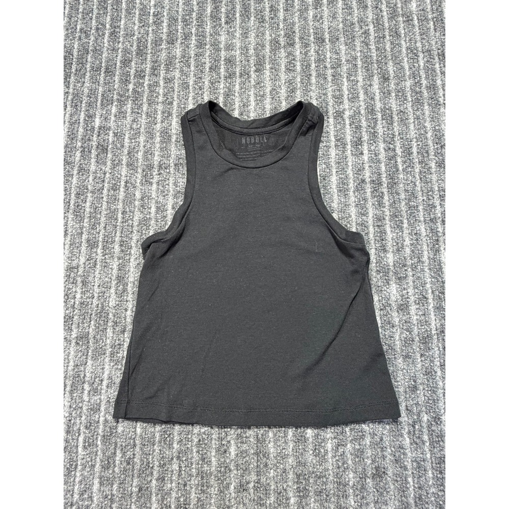 NOBULL Tank Women S Cropped Racerback High Neck Top Gymwear Activewear Athletic